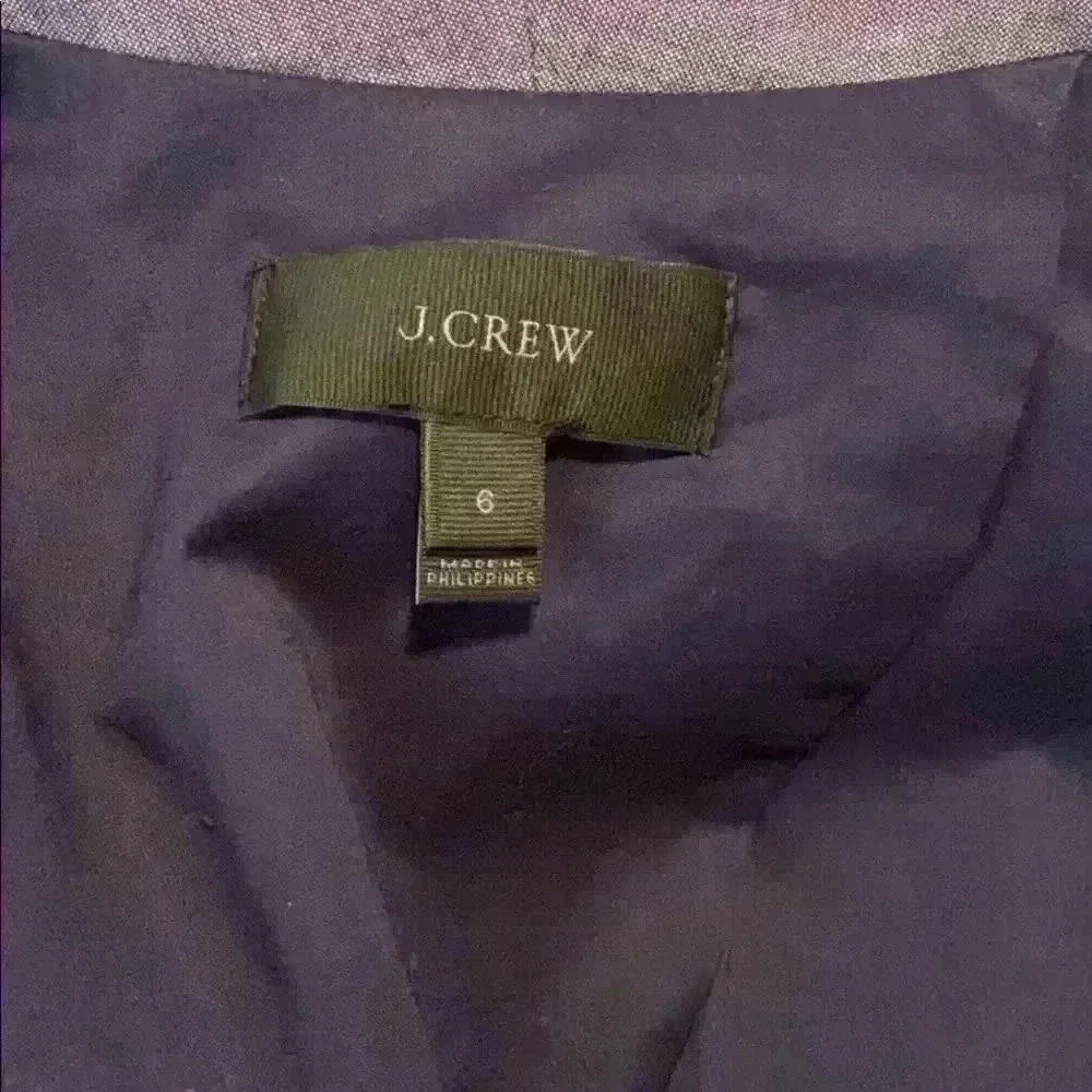 *NWOT J Crew Blazer in Denim Color w Orig Hanger